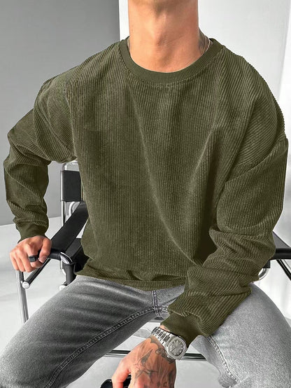 Casual Trends Round Neck Sweater Long Sleeve