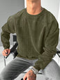 Casual Trends Round Neck Sweater Long Sleeve