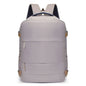 Women's Large Capacity Lightweight Multi-purpose Solid Color Travel Backpack