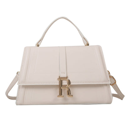 Simple Casual Handbag Height Textured Small Square Bag