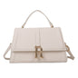 Simple Casual Handbag Height Textured Small Square Bag