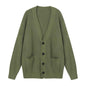Women's Sweater Jacket And Retro Pleated Skirt Two-Piece Set