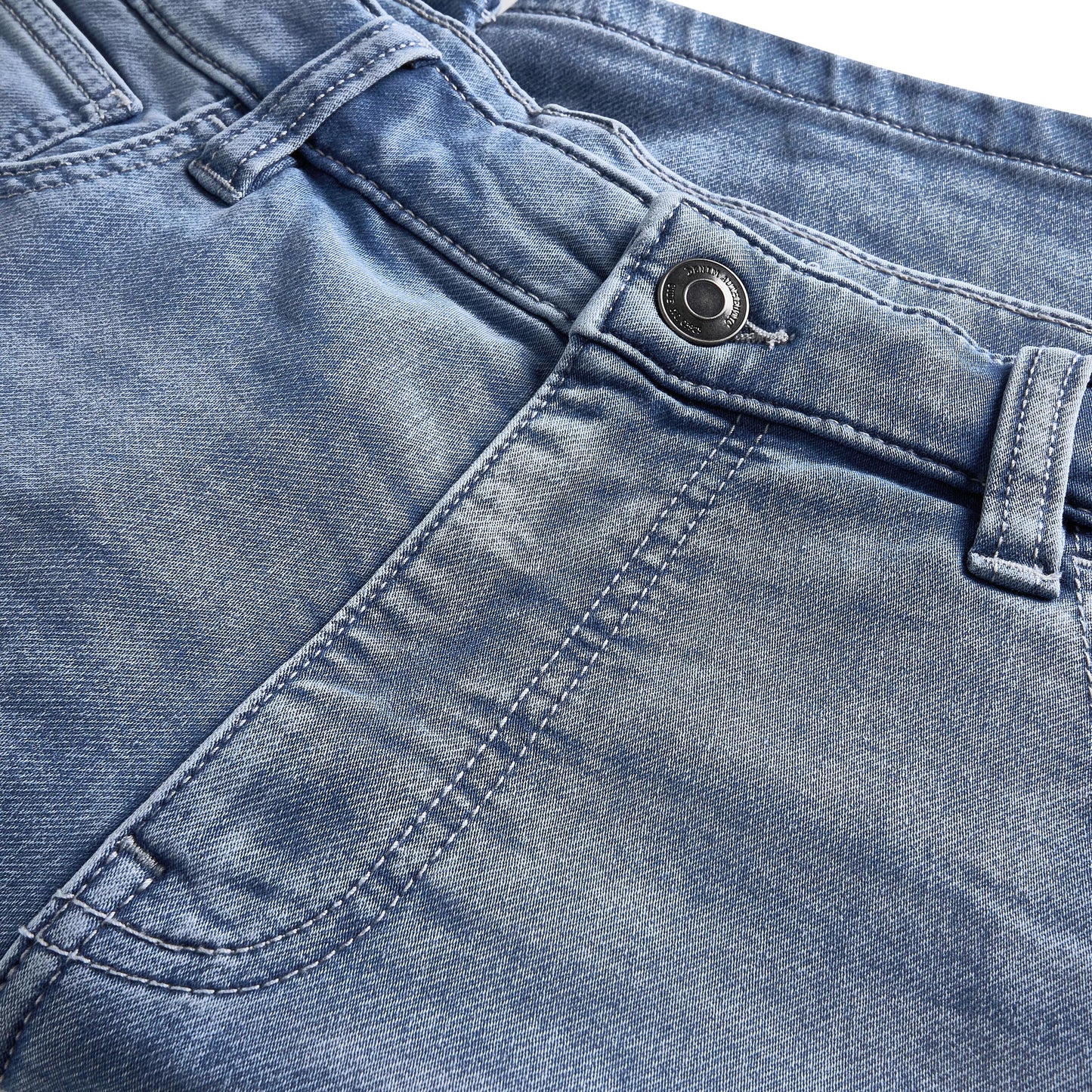 Stretch Denim Shorts