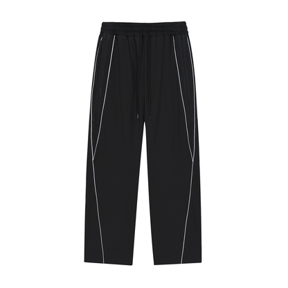 Striped Straight-Leg Sweatpants - Reflection Gym Pants | BRACE