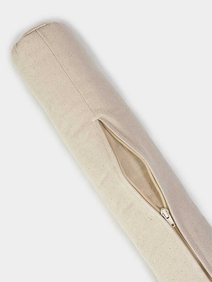 Yoga Studio Organic Cotton Slim Spine Align Bolster