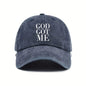 Retro Washed All-season Versatile Baseball Cap For Outdoor Use