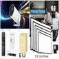 HY300 Pro Mini Projector - 1080P HD Portable Home Theater Projector with Android OS | Compact Cinema Projector for Movies & Gaming