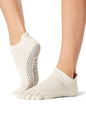 ToeSox Low Rise Full Toe Women's Yoga Grip Socks