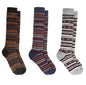 3 Pairs Thermal Women's Wellington Socks for Hiking and Skiing with Reinforced Heel and Toe Cushioning UK 4-7 Assorted Colours Daisy Dreamer