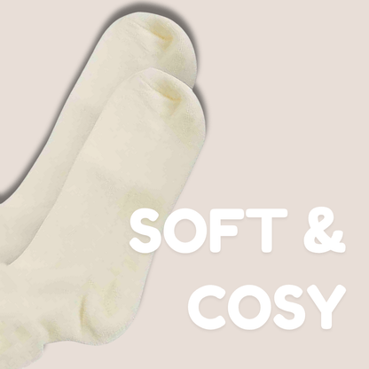 3 Pairs Womens Thermal Bed Socks Super Soft Winter Slipper Socks Cozy Nighttime Warm Footwear for Cold Feet with Snug Fit UK Sizes 4-7 by Sock Stack