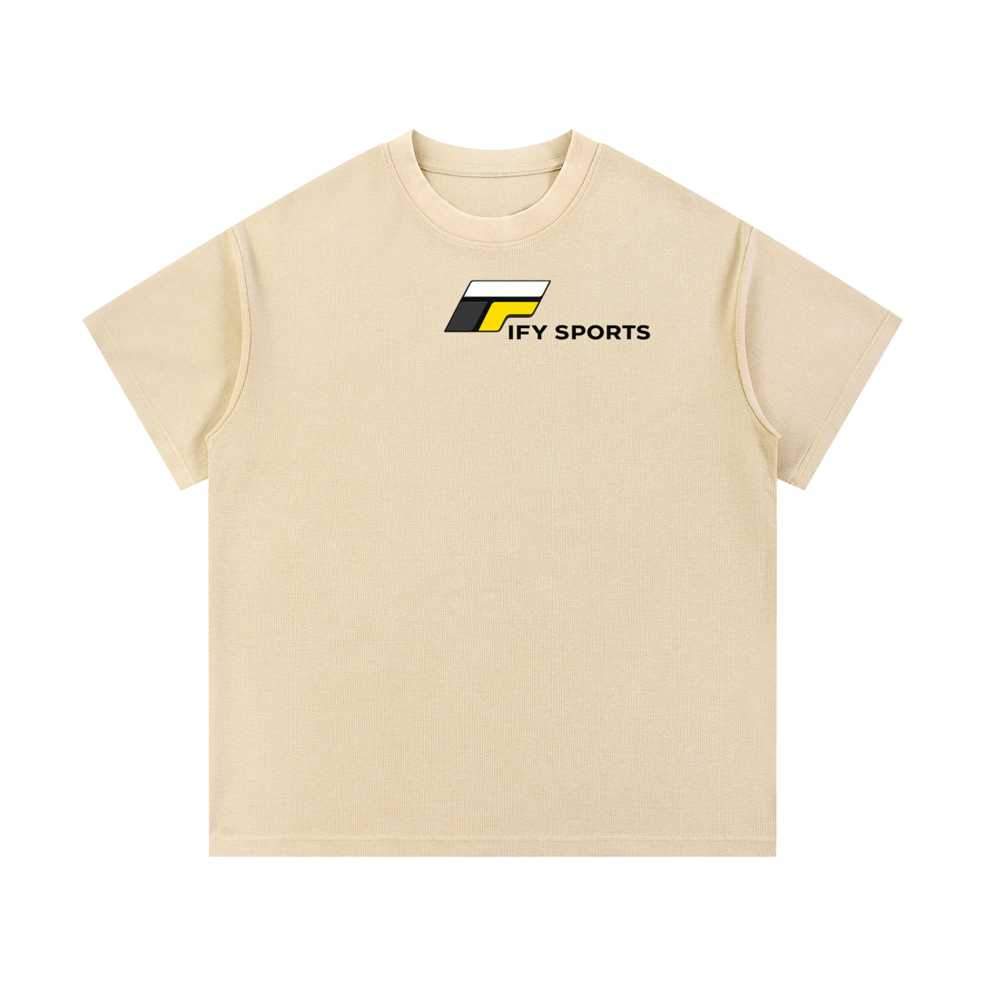 Mineral Wash Waffle Knit T-Shirt