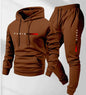 Loose Letter Sweater Coat Long Sleeve Trousers Cover