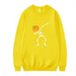 Women's Creative Leisure Printed Crew Neck Top
