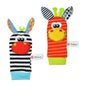 Baby Infant Toy Soft Socks Handbells