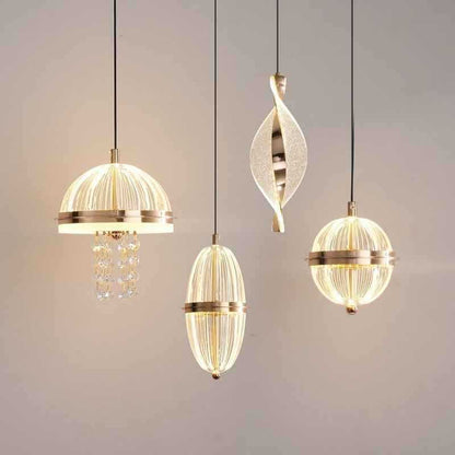 French Light Luxury Small Chandelier Bedroom Apartment