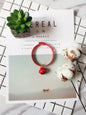 Candy-colored necklace pet bell