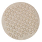 Textured Surface Round Shower Mat Anti-Slip Bath Mats With Drain Hole Massage Round In Middle For Shower Stall