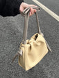 Women's Fashion Color Contrast Shoulder Messenger Cloud Bag
