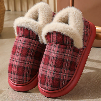 New Ankle Wrap Cotton Shoes Men And Women