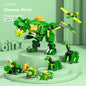 High Military Battleship Tank Special Police Armored Vehicle Children's Day Toy Gift Building Blocks