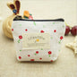Korean version of fashion new Zakka mini and small zero purse lovely cartoon printing key package coin package wholesale T