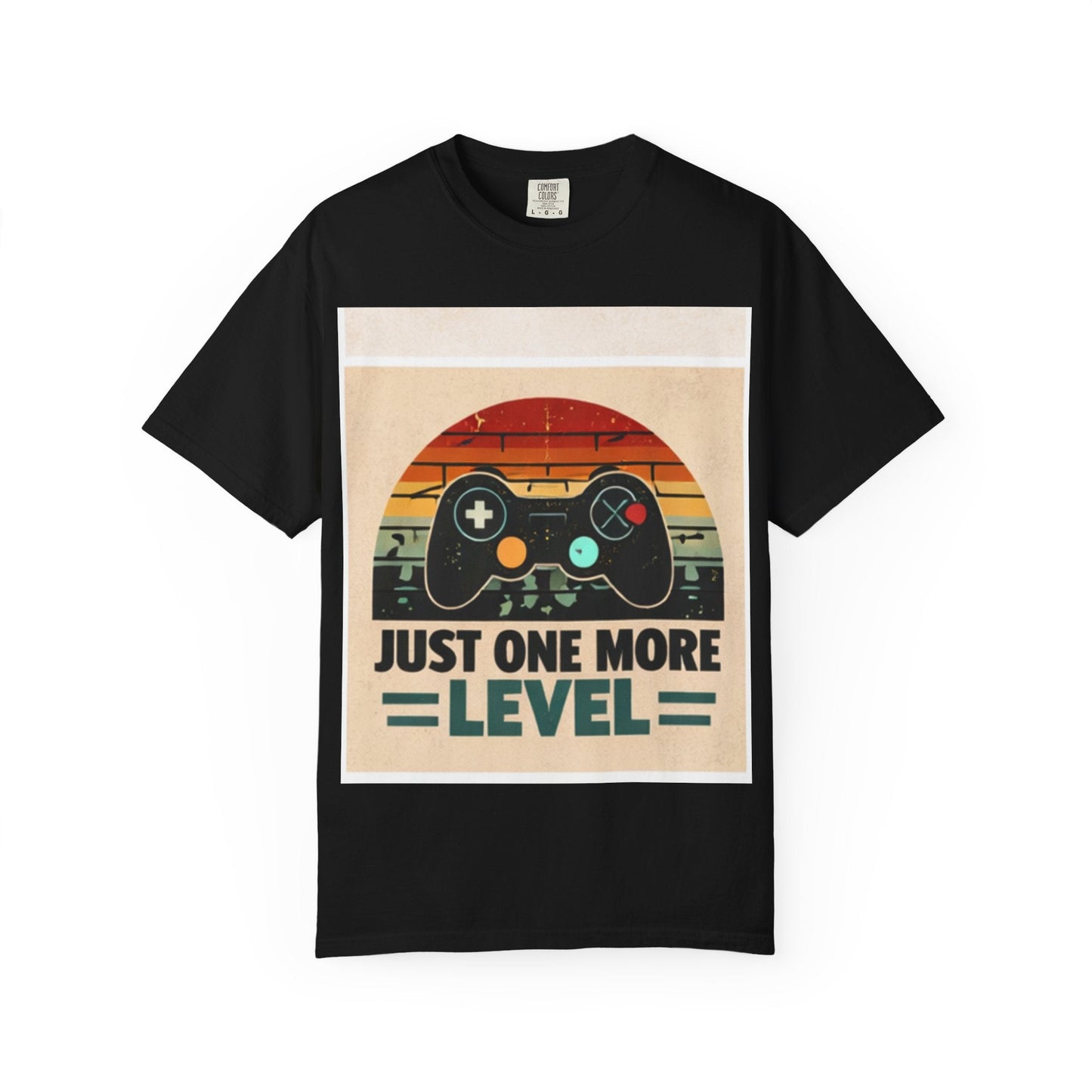 Retro Video Game Controller Just One More Level T-Shirt | Gamer Tee