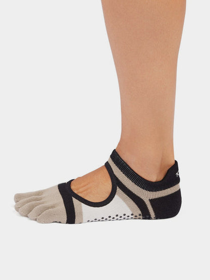 ToeSox Full Toe Bellarina Women's Yoga Grip Socks