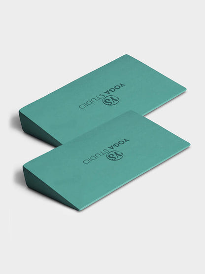 Yoga Studio EVA Foam Wedges Twin Pack Pair