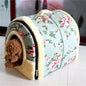 Home Pastoral Style Removable And Washable Thick Warm Cat And Dog Kennel