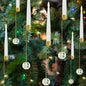 Christmas Candle LED Indoor Holiday Christmas Tree Ornaments  Festive Atmosphere Decoration Christmas Pendant