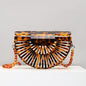 Round Acrylic Cross Body Bag Summer Mini Girls Lady Handbags