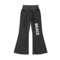 Flared Fleece Pants - Vintage Washed Gym Sweatpants | BRACE
