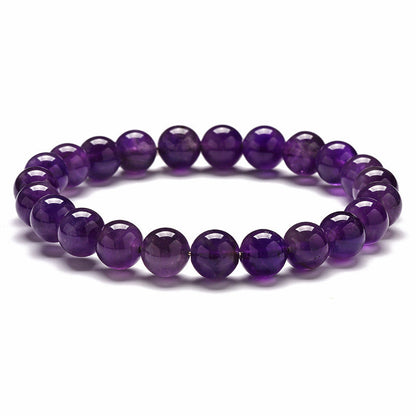 Natural Tiger Eye Stone Bracelet - Handwoven Healing Crystal Bracelet for Men & Women