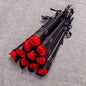 20pcs Glam Style Artificial Roses Bouquet - Plastic & Polyester Eternal Flowers Home Decor for Mother's Day, Father's Day, Thanksgiving, Graduation - Elegant Forever Love Token Gifts without Feathers