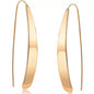 Minimalist Geometric Stainless Steel Ear Hooks