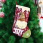 Christmas Knitted Fabric Doll Gift Bag