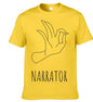Men’s Gesture Print Short Sleeve T-Shirt – Casual Streetwear Graphic Tee