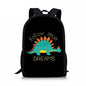 European And American Cartoon Dinosaur Schoolbag