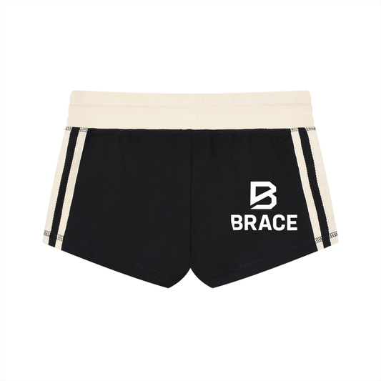 Women's Contrast Stripe Track Shorts