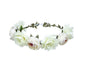 Big Red Rose Bridal Wreath Headband Beach Travel Beautiful Artificial Flower Hair Band Beach Head