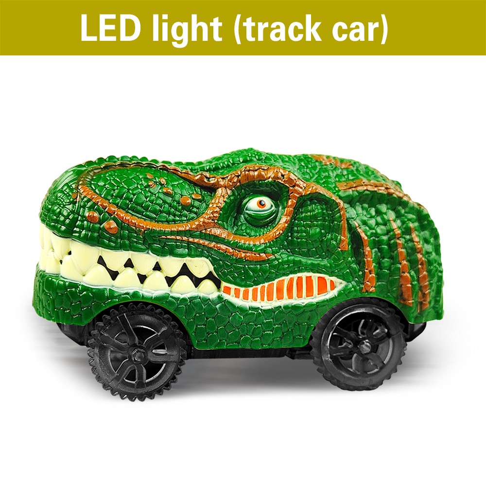 Children's Rail Car Toy Electric Dinosaur