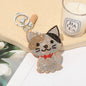 Classic Cartoon Cat Hot Rhinestone Keychain Fashion