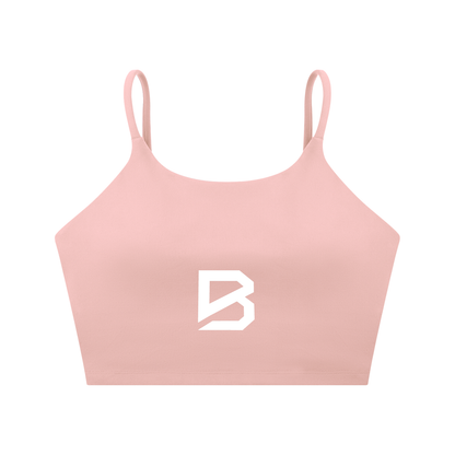 Spaghetti Strap Yoga Sports Bra