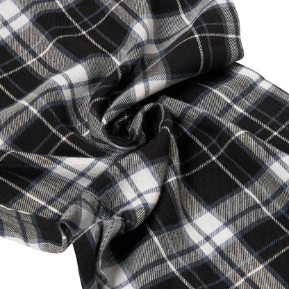 Lucky Brand Crew Neck & Closed Hem Flannel Pant Pyjama Set