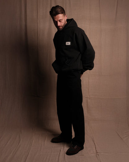 HOOD 001 - Washed Black