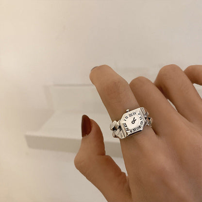 Fashion Creative Simple Watch Ring