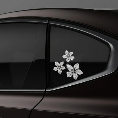 Cartoon Shiny African Woman Automobile Sticker