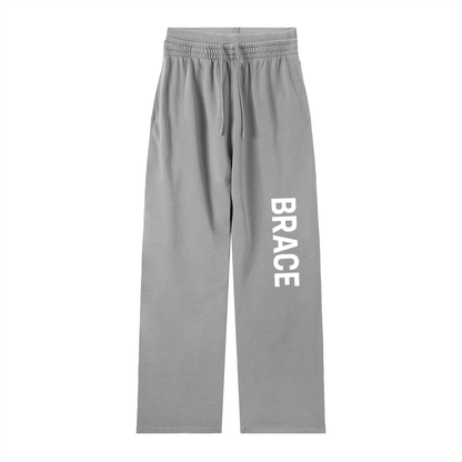 Vintage Washed Waist Pants - Premium Gym Sweatpants | BRACE