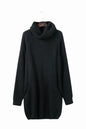 Lapel Loose Slimming And All-matching Pocket Mid-length Sweater
