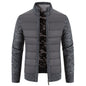 Men's Cardigan Sweater Stand Collar Sweater Coat